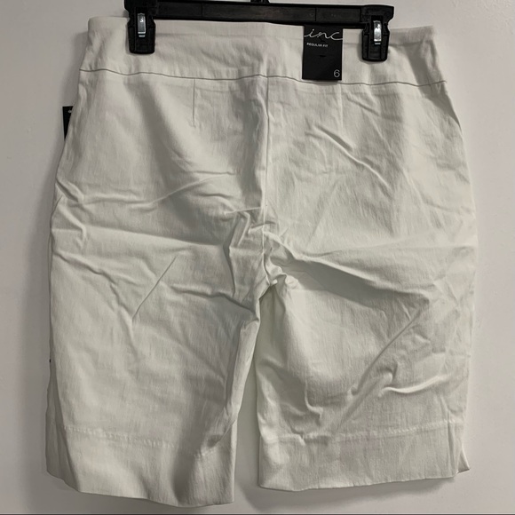 NWT: INC white Bermuda short - Picture 3 of 4